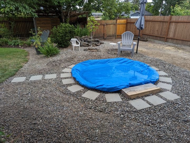 Poolside Umbrella